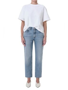 NWT Agolde Valen Straight Jeans Harmonic